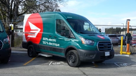 Canada Post Electric Fleet Nanaimo, March 2023