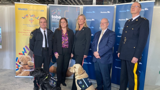 Manitoba invests $2.1M to create province-wide child abuse investigative unit; The Manitoba government announced a \$2\.1 million investment on Sunday to create a province-wide child abuse investigation team to be housed at Winnipeg's Toba Centre's new facility, which is expected to officially open next June\.