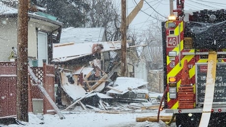 Calgary home explosion 