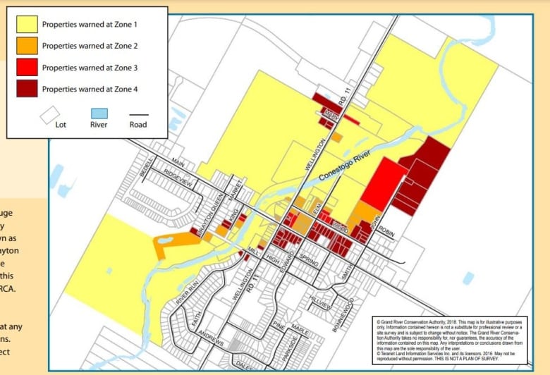 Heavy rain prompts flood warning and watch along Grand River watershed