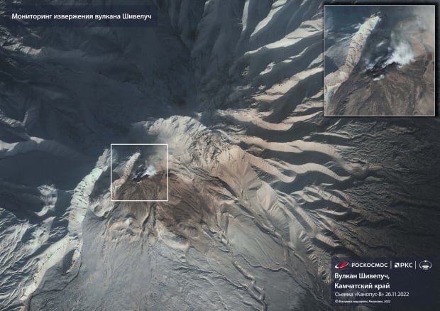 Russian earthquake volcano eruption