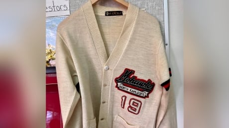 North Kamloops Mohawks cardigan