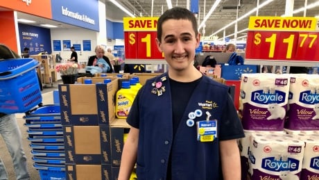 Nolan at Walmart