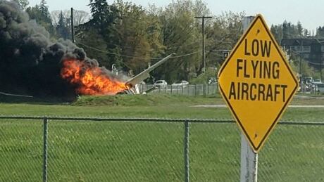 LANGLEY PLANE CRASH