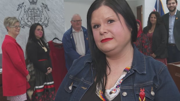 Organizer hopes Red Dress Day event will put N.B. cases in 'spotlight'