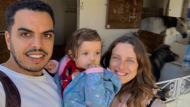 Algeria sentences Canadian anti-crime researcher to 2 years in prison; Raouf Farrah's daughter is now four\. His wife, Lara, can only see him for 20 minutes at a time every 15 days\. Farrah's family wants him out of detention, and allowed to prove his innocence\.