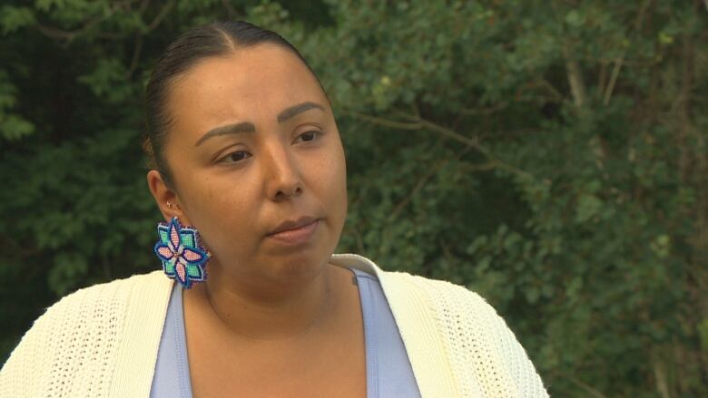 A portrait of Long Plain First Nation Chief Kyra Wilson