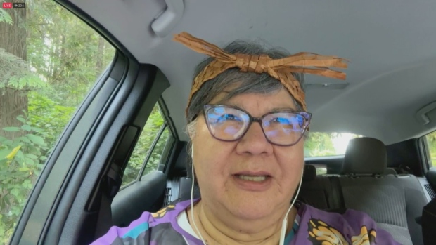 'There's no conspiracies:' First Nations leaders say the AFN wants to get back to business; Archibald sits in her car during the Facebook like Thursday in North Vancouver\. 