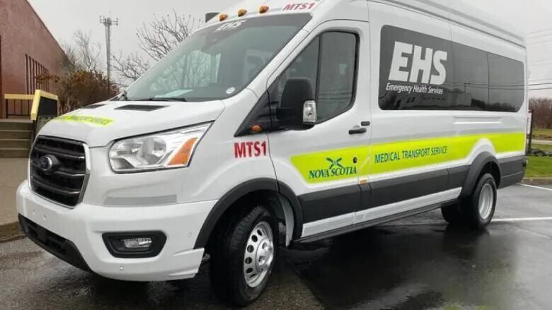 An ambulance in Nova Scotia.