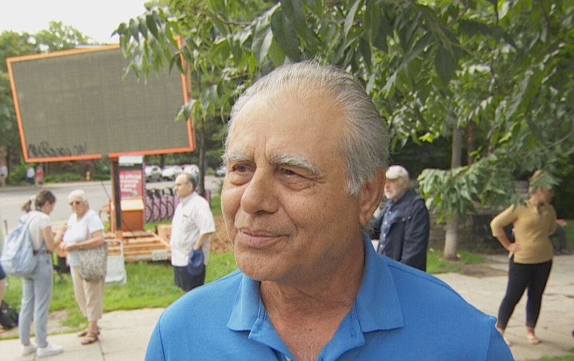 Ness Ariganello, a resident who has lived across the street from the park for 47 years, says: 'It creates a mess for the local people. There's no parking anywhere and it's simply stress that we don't want to deal with on a weekly basis. It doesn't make sense to eliminate cars at this time.'