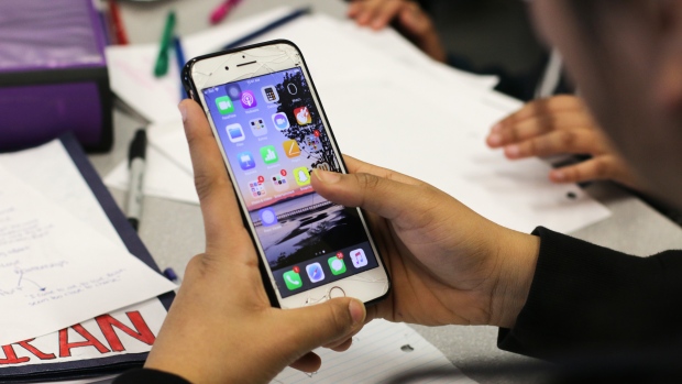 Cellphones must be turned off in N.S. classrooms starting this fall; Teen boys are getting harmful messages from social media, says one expert\. 