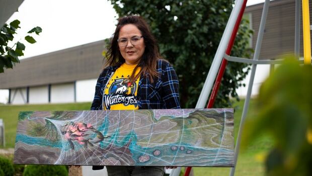 Brandon's Keystone Centre introduces its first Indigenous mural