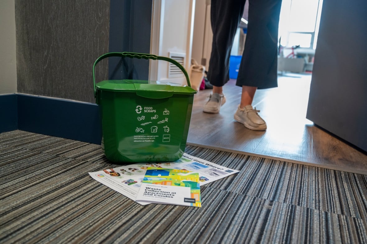 Green pails coming to Edmonton apartments and condos, starting this