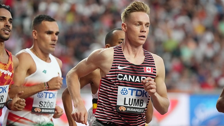 Kieran Lumb takes down Canadian 3,000m track record for 2nd time