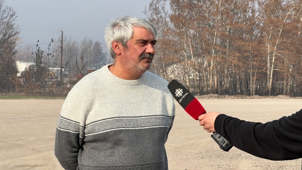 N.W.T. gov't warns Enterprise mayor not to use hamlet funds for new homes; Michael St Amour is the mayor of Enterprise, N\.W\.T\.