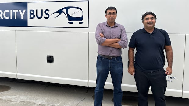 New intercity bus terminal replaces former downtown London, Ont., Greyhound station | CBC News