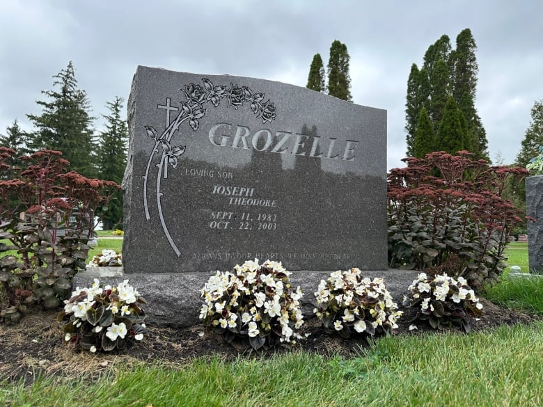 Joe Grozelle is buried in a Ridgetown, Ont., cemetery, not far from his family home.