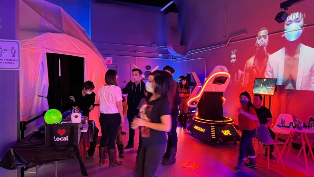 Yellowknife theatre closes as RCMP make arrest in business-loan fraud investigation; A promotional photo of Northern Sky Films from its Facebook page\. Police allege that loans were taken out to support Northern Sky, but that the money wasn't used for the development of the company\. 