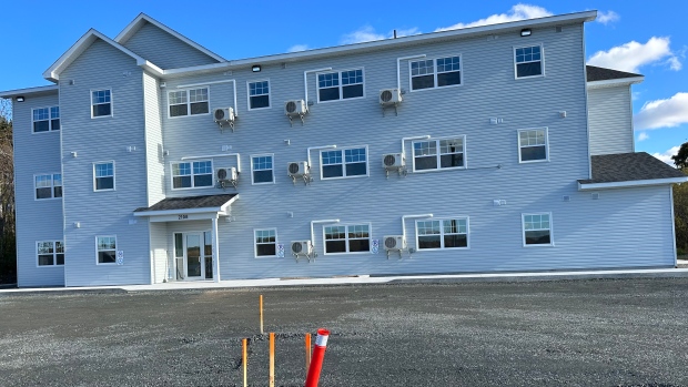 Landlord, N.B. Power point at each other as another multi-day power outage frustrates tenants; More than half of the 20 units in this new apartment building are designated for women and children facing domestic violence and youth at risk of homelessness\.