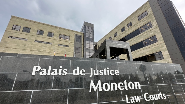 Jury trial sought by man accused of killing, dismembering spouse; The Moncton courthouse in downtown Moncton, N\.B\. on July 19, 2023\. 