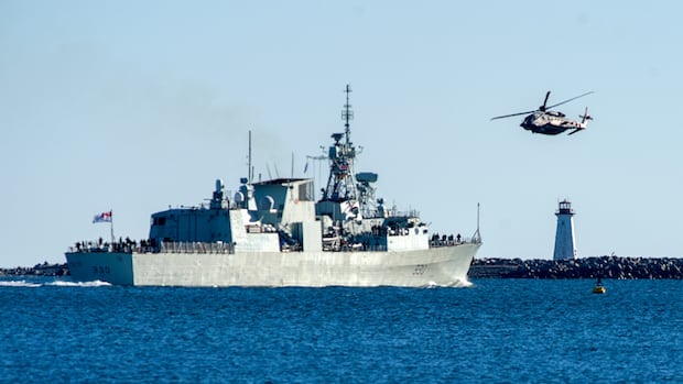 Don't be alarmed if you see warships off Vancouver Island, says Canadian navy