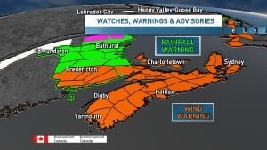 Nova scotia tsunami warning
