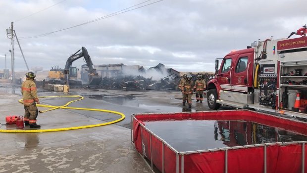 Fire destroys beachside restaurant in Cap-Acadie; Mayor Serge Léger called the Aboiteau Wharf restaurant iconic\. 
