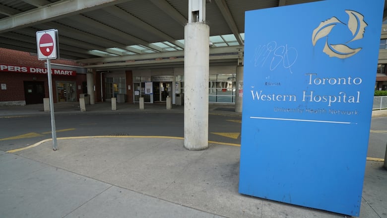 Sign of Toronto Western Hospital.