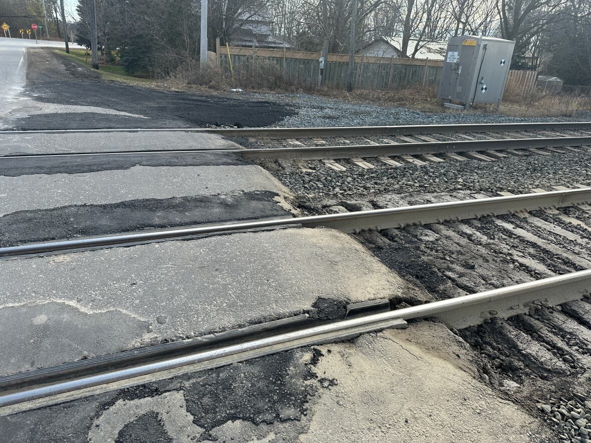 Train tracks at the Shaw Road crossing in Dorchester have been in despicable condition, said retired CN track supervisor, Jim Crane. Many vehicles have gotten stuck on the tracks which can be hazardous when a train is coming, he said.