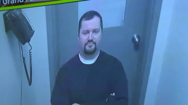 With trial set to begin, Kirk Keeping pleads guilty to 2019 murder of Chantel John; Kirk Keeping, seen here appearing in court by video on Monday, is charged with first-degree murder\. 