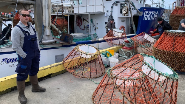 FFAW applauds new deal on crab pricing, but says system still needs fixing; John Efford was preparing his crab boat on Monday after a week-long tie up ahead of the season\. 