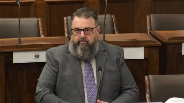 Liberal MLA Hal Perry said the committee can make recommendations to government, and would be hearing from people on the other side of the issue as well. Hal Perry seated in the P.E.I. Legislature