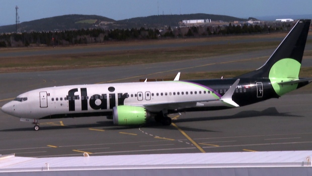 Budget airline Flair launches 2 new routes out of St. John's; Flair airlines introduced St\. John's first flight to Kitchener-Waterloo on Monday\. 