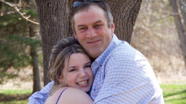 Missing trucker's body found in rig in N.L., after remains missed during Ontario police search; Brian Lush is seen here with his daughter, Chloe White\. Ontario police said Monday that his body had been found\. 