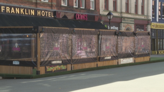St. John's businesses pay nearly 3 times Atlantic average for pedestrian mall patios: report; A report from the Canadian Federation of Independent Business shows St\. John's has the highest permit fees of Atlantic Canada's major cities, costing businesses nearly \$2,700\.