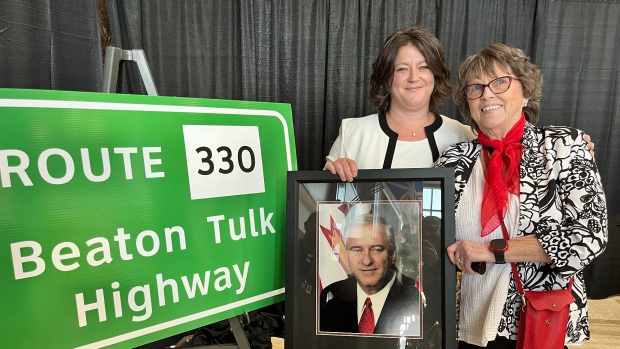 Highway to be renamed after former N.L. premier and educator Beaton Tulk; Dora and Christine Tulk say having a highway renamed the Beaton Tulk Highway is something Beaton Tulk would have welcomed\.