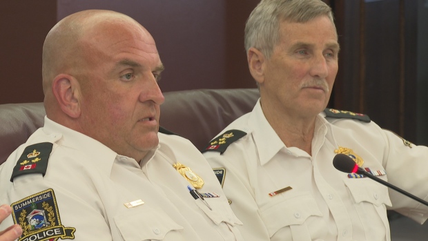 Complaints about homeless residents eating up Summerside police resources, council told; Summerside Deputy Police ChiefJ ason Blacquiere, left, and Summerside Police Chief Sinclair Walker told city council there were over 300 calls related to issues surrounding those dealing with addiction and homelessness\. 