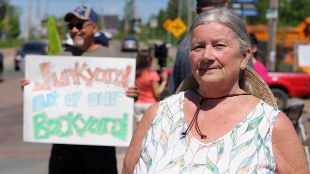 Moncton residents call for AIM to leave over noise, smells; JoAnn McCarthy, a Lewisville resident for 30 years, says the noise and vibrations have only bothered her over the past year\. 
