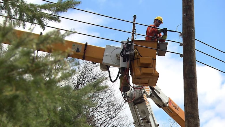 Hydro-Québec worker