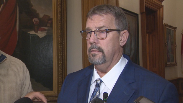 District education council argues it needs to sue province to meet its mandate; Education Minister Bill Hogan says he has told schools that HPV Global Action and Thirsty for the Talk will no longer be allowed to present sex education material to students\. 