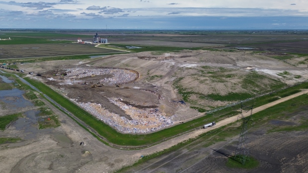 Manitoba expected to reveal more details Thursday into how it'll search landfill for women's remains; An aerial view of Prairie Green landfill near Winnipeg in June 2024\.