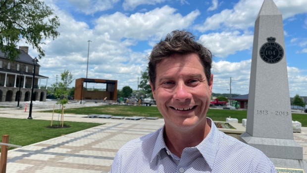 Massive party planned for site still under construction in Fredericton; The city's project engineer Greg McCann said construction projects at the office square is on schedule and site will be ready for upcoming festivities\.