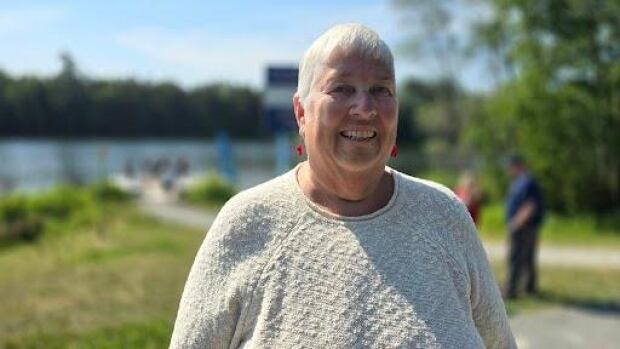 New accessible dock now floating in place at Fredericton's Killarney Lake
