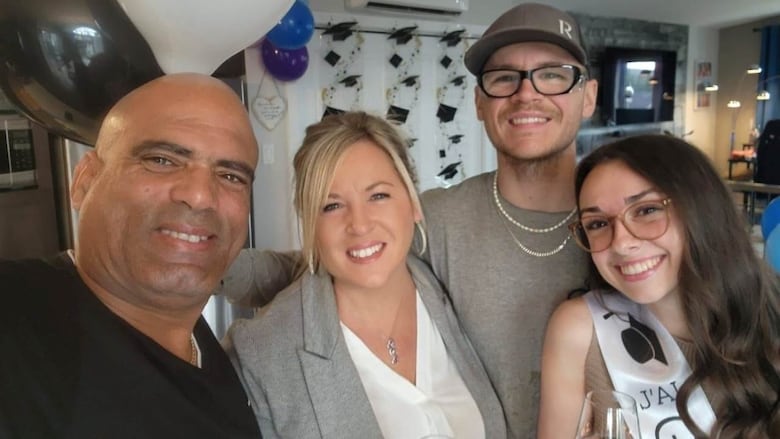 Family selfie. 