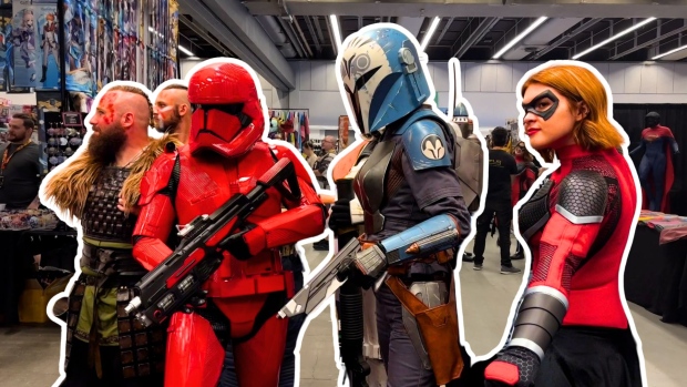 WATCH | Montreal Comiccon's generational shift on display; Cosplayers in costume