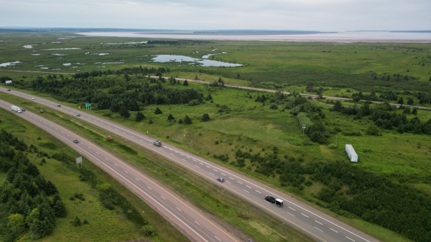 Work to protect Chignecto Isthmus going too slowly, say local politicians; The Chignecto Isthmus is the strip of land that connects New Brunswick and mainland Nova Scotia\. It's an integral trade corridor and is vulnerable to flooding from the effects of climate change\.
