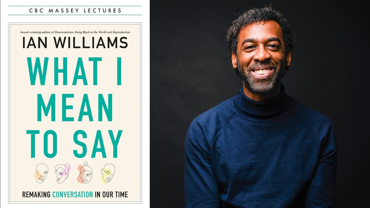 What I Mean to Say by Ian Williams. Book cover 