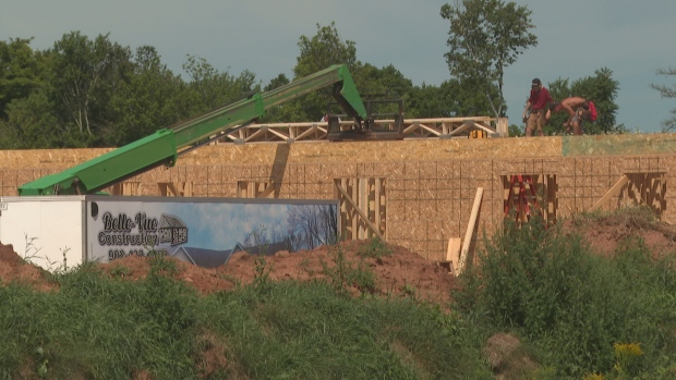 'It gets busier and busier every year and it's fantastic': Kensington ready to keep on growing; A building under construction in Kensington, which has nearly doubled in population in the last 15 years\.