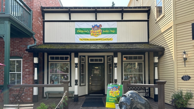 Marda Loop mainstay says ongoing construction and high taxes forced it to move after 25 years; Monkeyshines Children's Books new Bragg Creek location on Aug\. 9, 2024\. The independent bookstore was a Marda Loop mainstay for 25 years, but construction and high property taxes forced them to move\.