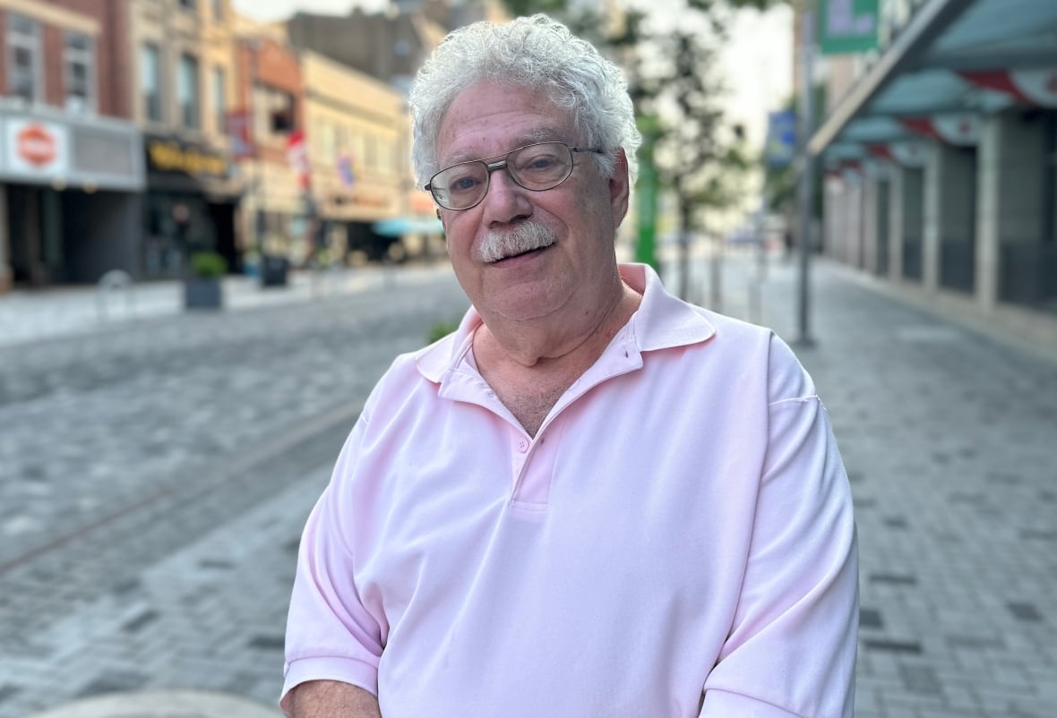 Ward 6 Coun. Sam Trosow. An older man with a mustache. 